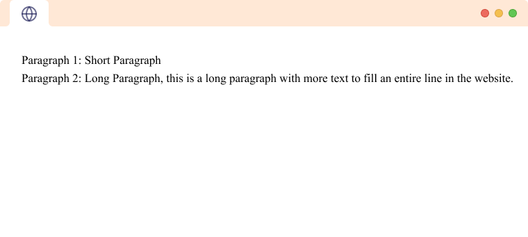 Multiple HTML paragraphs